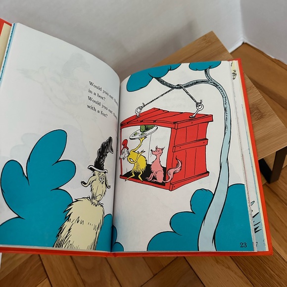 Green Eggs and Ham by Dr. Seuss Book. Fictional Children’s Classic! Hardcover - Picture 8 of 13